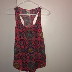 Beautiful geometric design multi colored t…